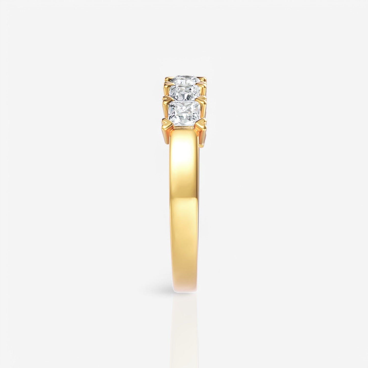 18kt yellow gold/0.75/perspective
