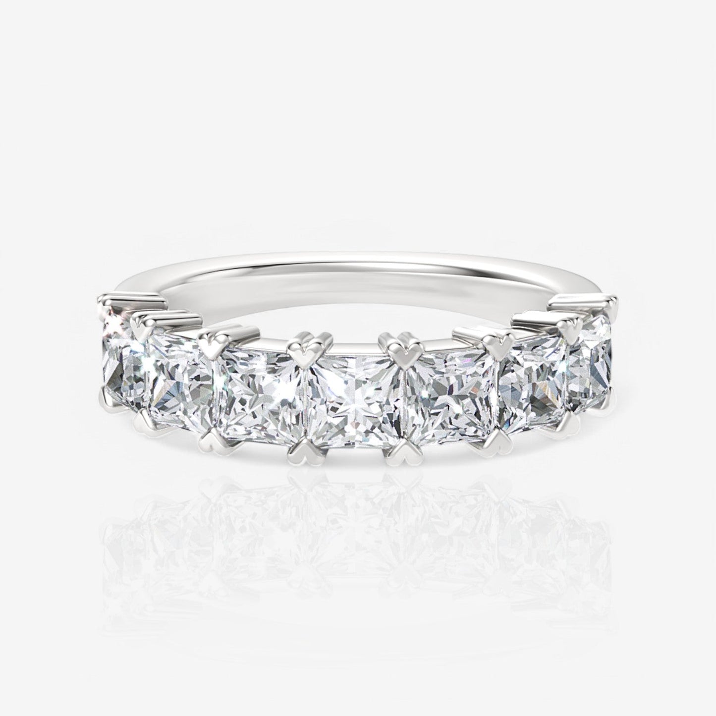 14kt white gold/18kt white gold/platinum/2.00/top