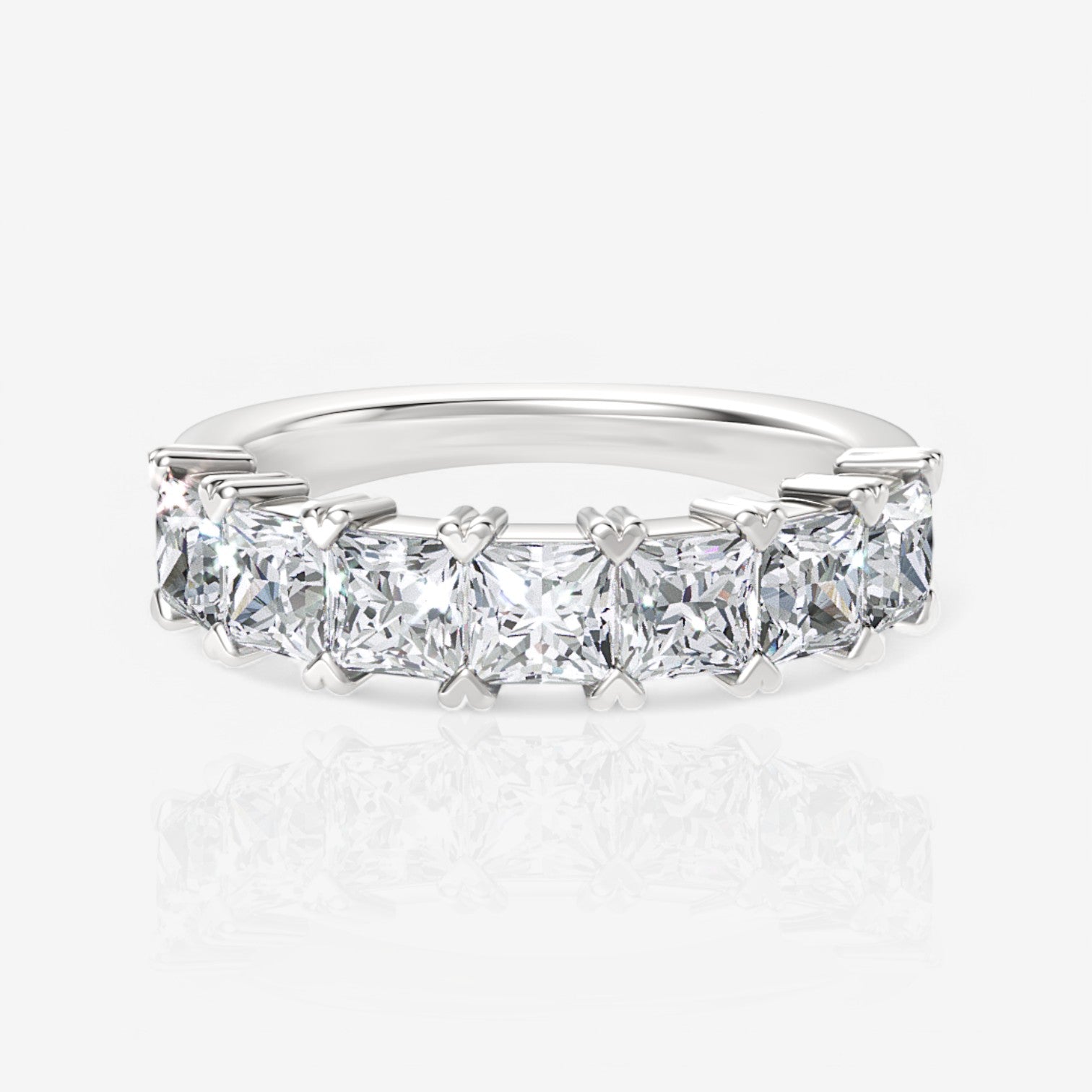 14kt white gold/18kt white top gold/platinum/3.00/top