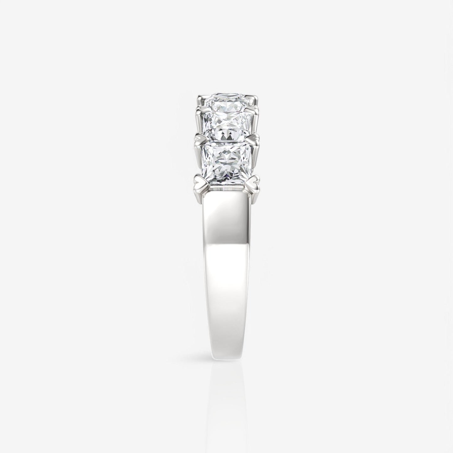 14kt white gold/18kt white top gold/platinum/3.00/perspective