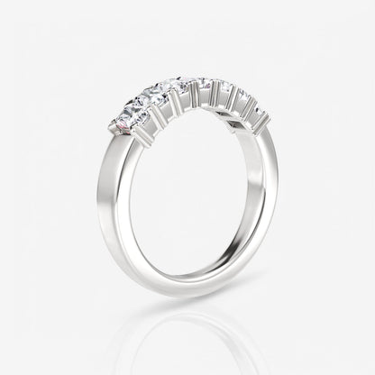 14kt white gold/18kt white gold/platinum/1.00/side