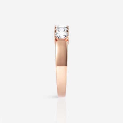 18kt rose gold/0.75/side