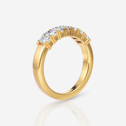 18kt yellow gold/1.00/side