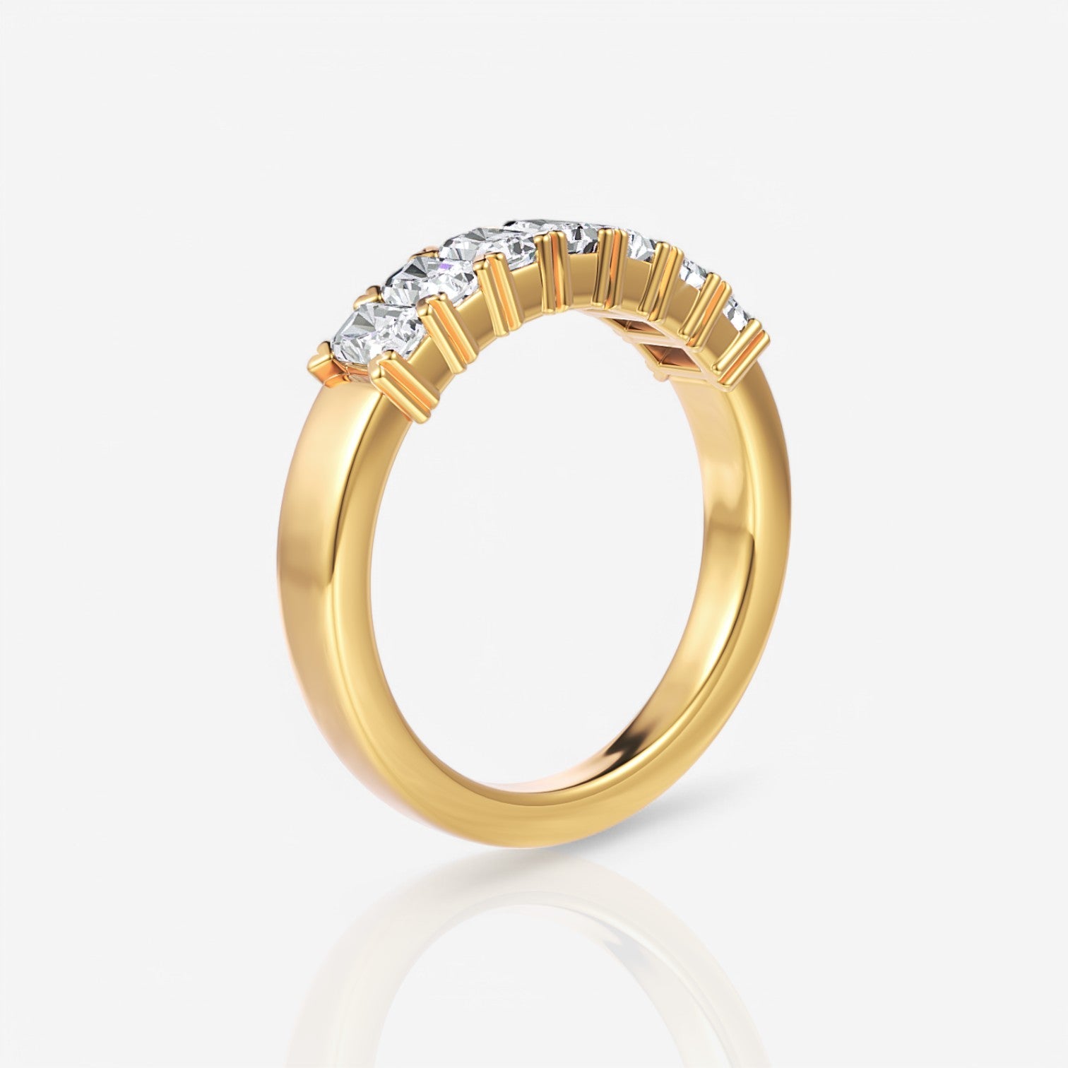 18kt yellow gold/0.75/side