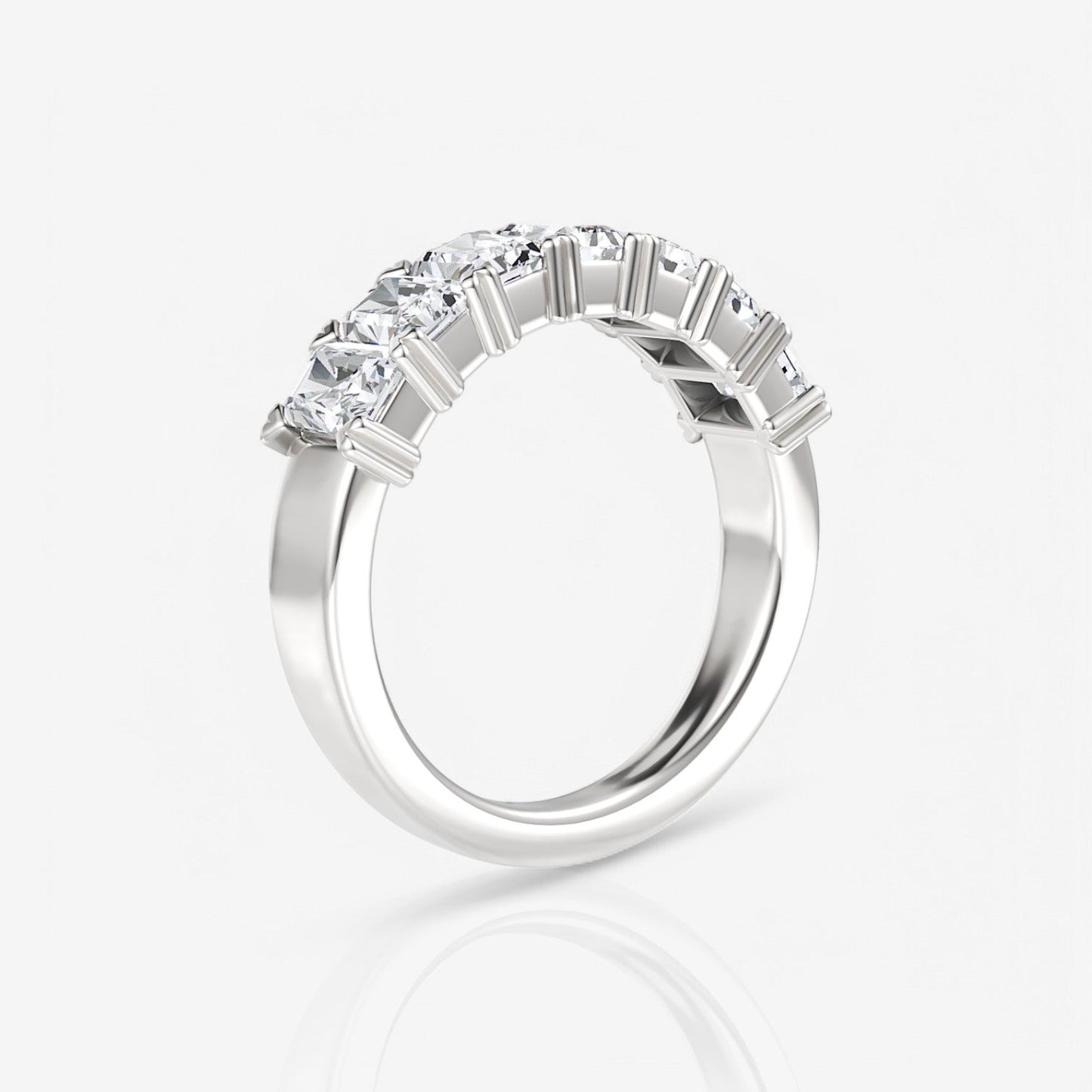 14kt white gold/18kt white gold/platinum/1.50/side