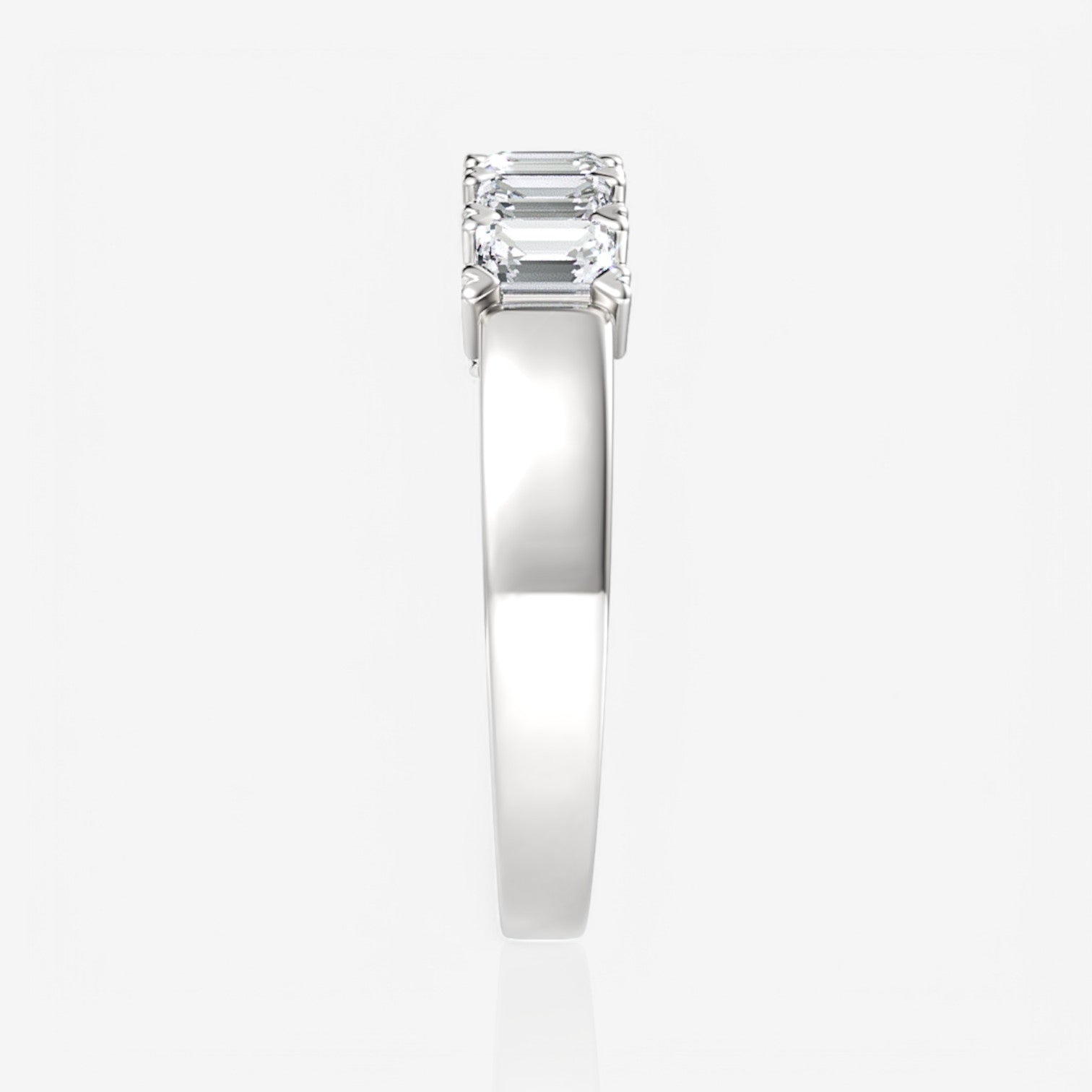 14kt white gold/18kt white gold/platinum/1.00/perspective