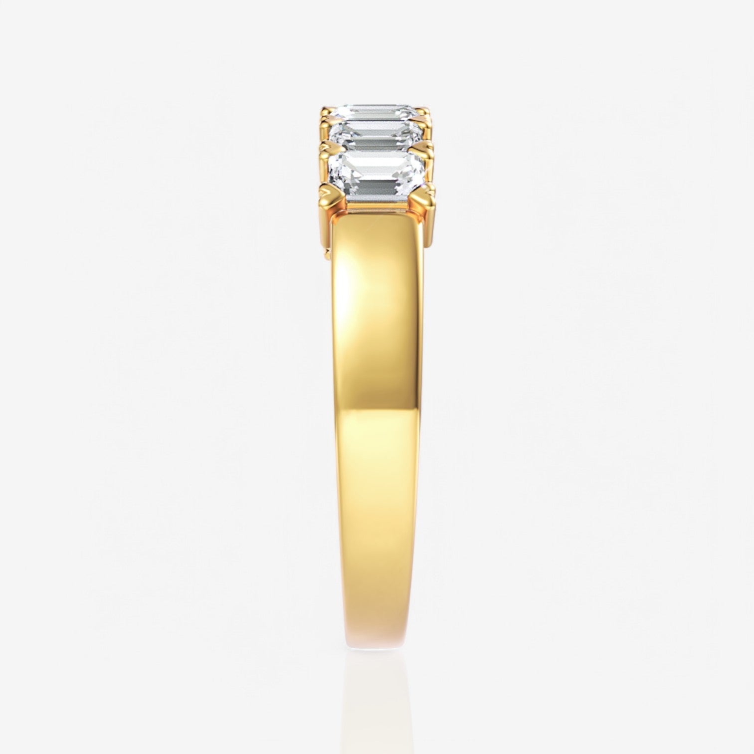 18kt yellow gold/1.00/perspective