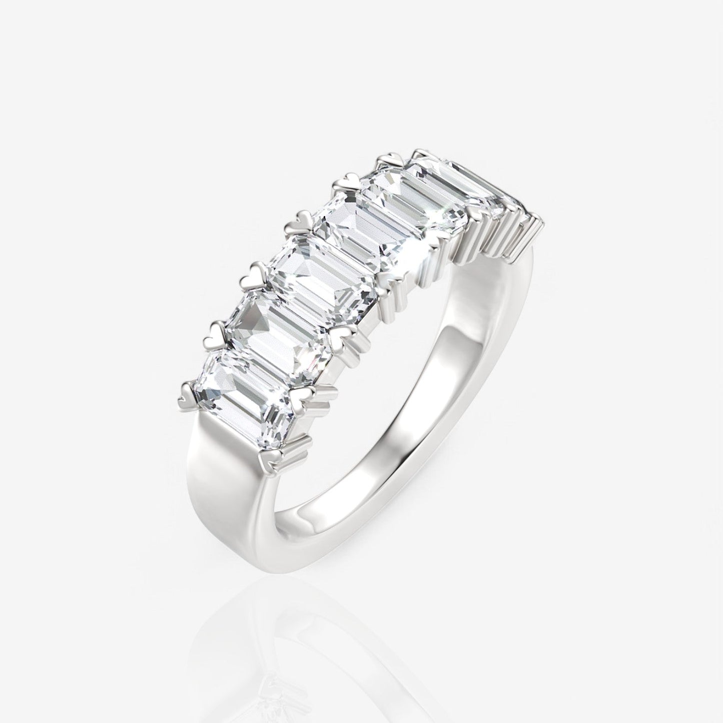 14kt white gold/18kt white gold/platinum/1.50/front