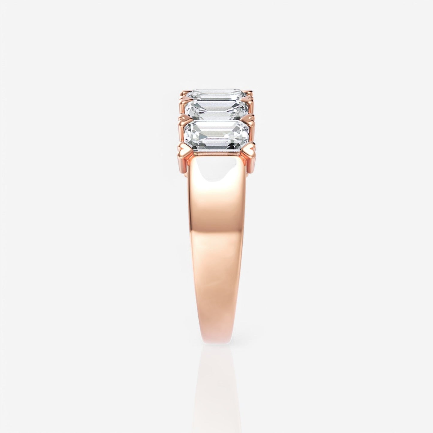 18kt rose gold/3.00/perspective
