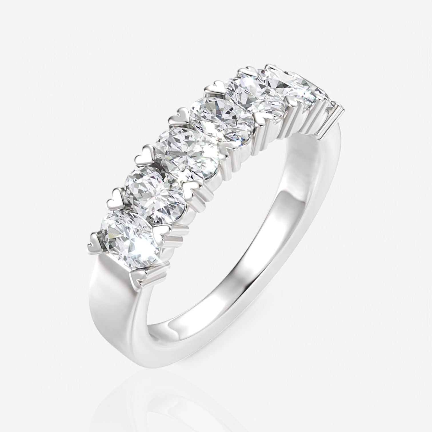 14kt white gold/18kt white gold/platinum/1.00/front