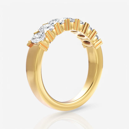 18kt yellow gold/1.00/side