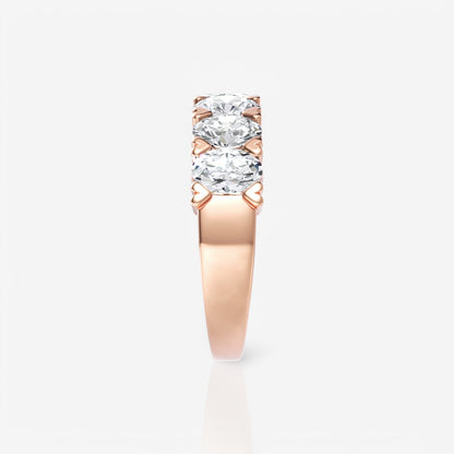 18kt rose gold/2.00/side