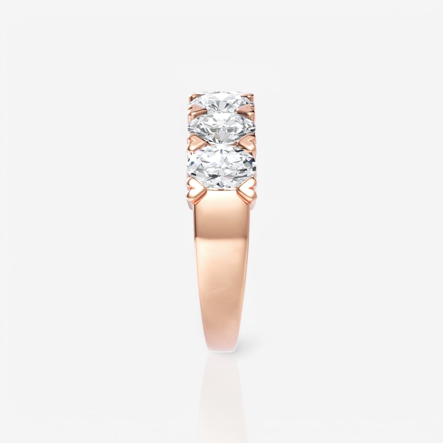 18kt rose gold/3.00/perspective