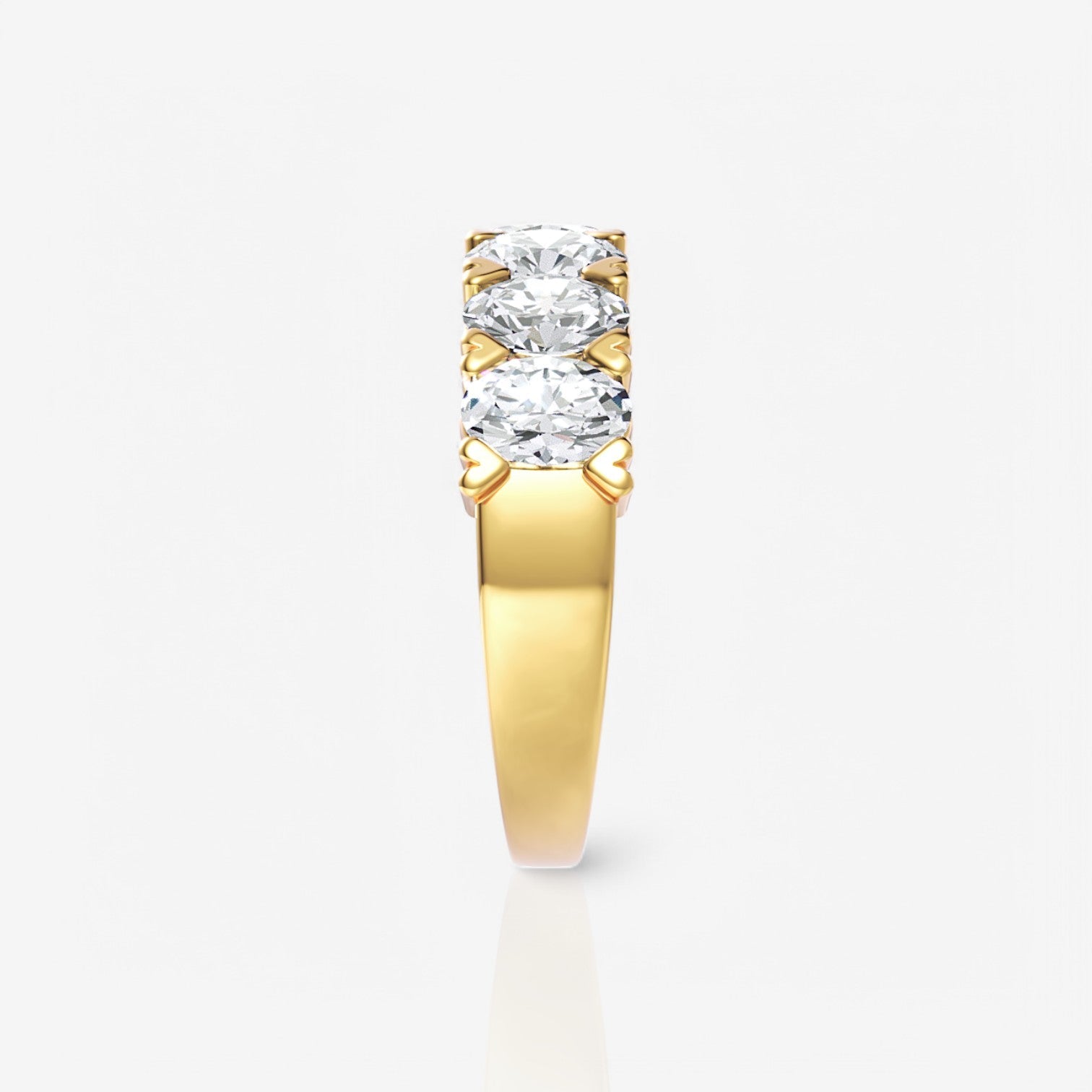 18kt rose gold/3.00/perspective