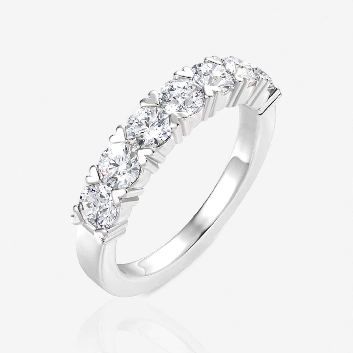 14kt white gold/18kt white gold/platinum/0.75/front