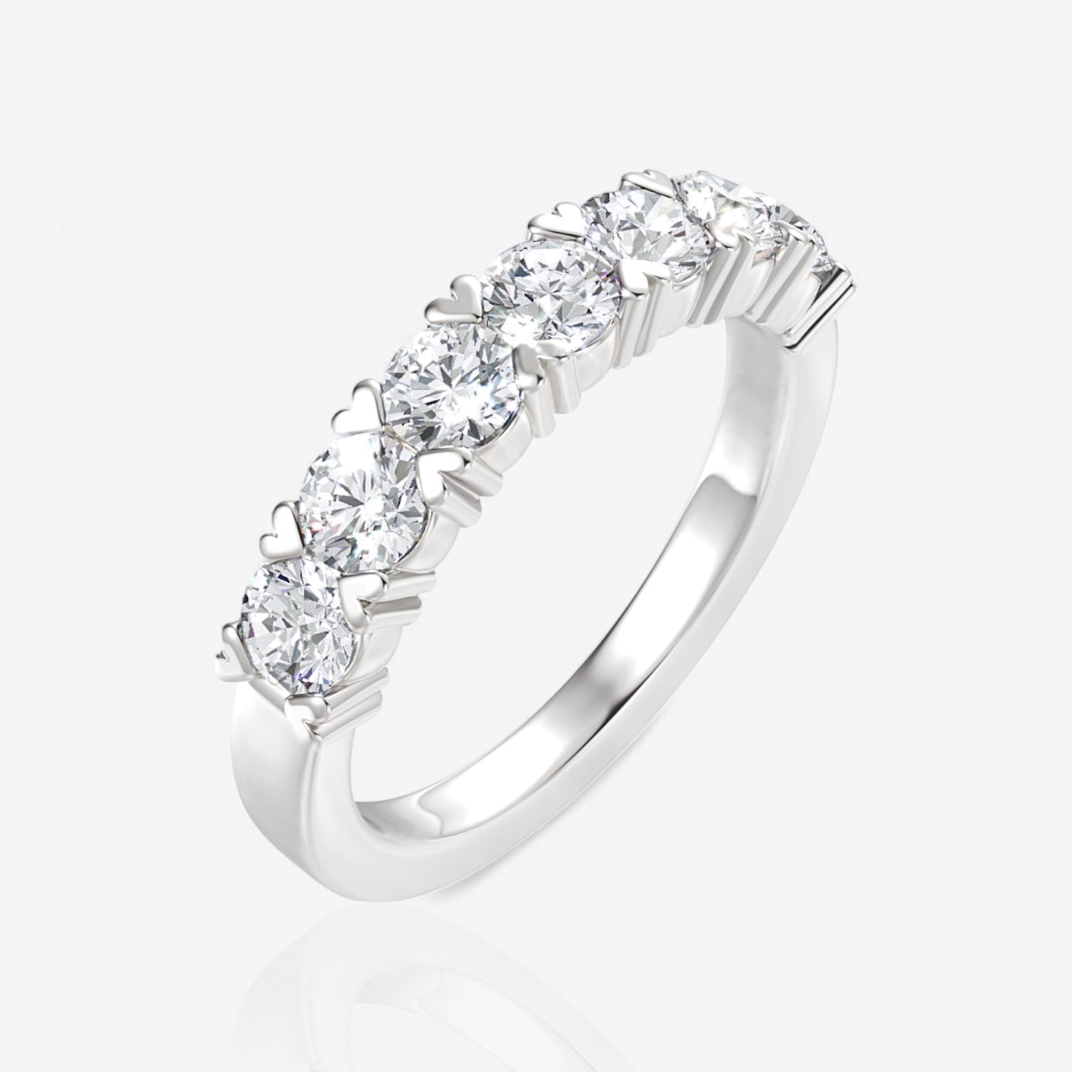 14kt white gold/18kt white gold/platinum/1.00/front