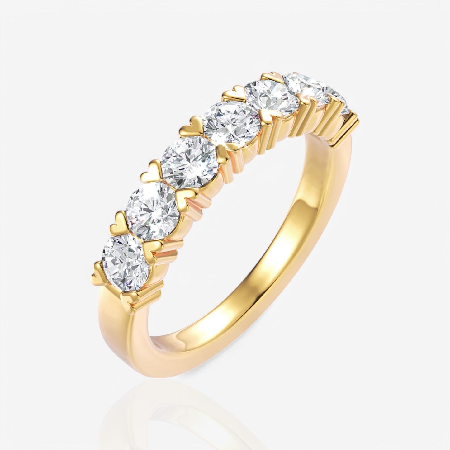 18kt yellow gold/0.50/front