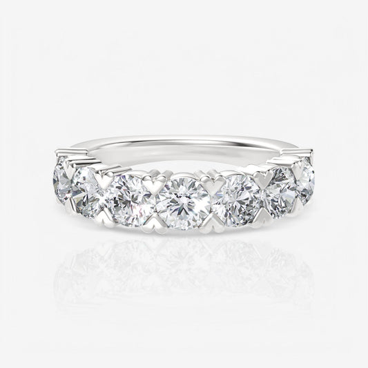 14kt white gold/18kt white gold/platinum/2.00/top