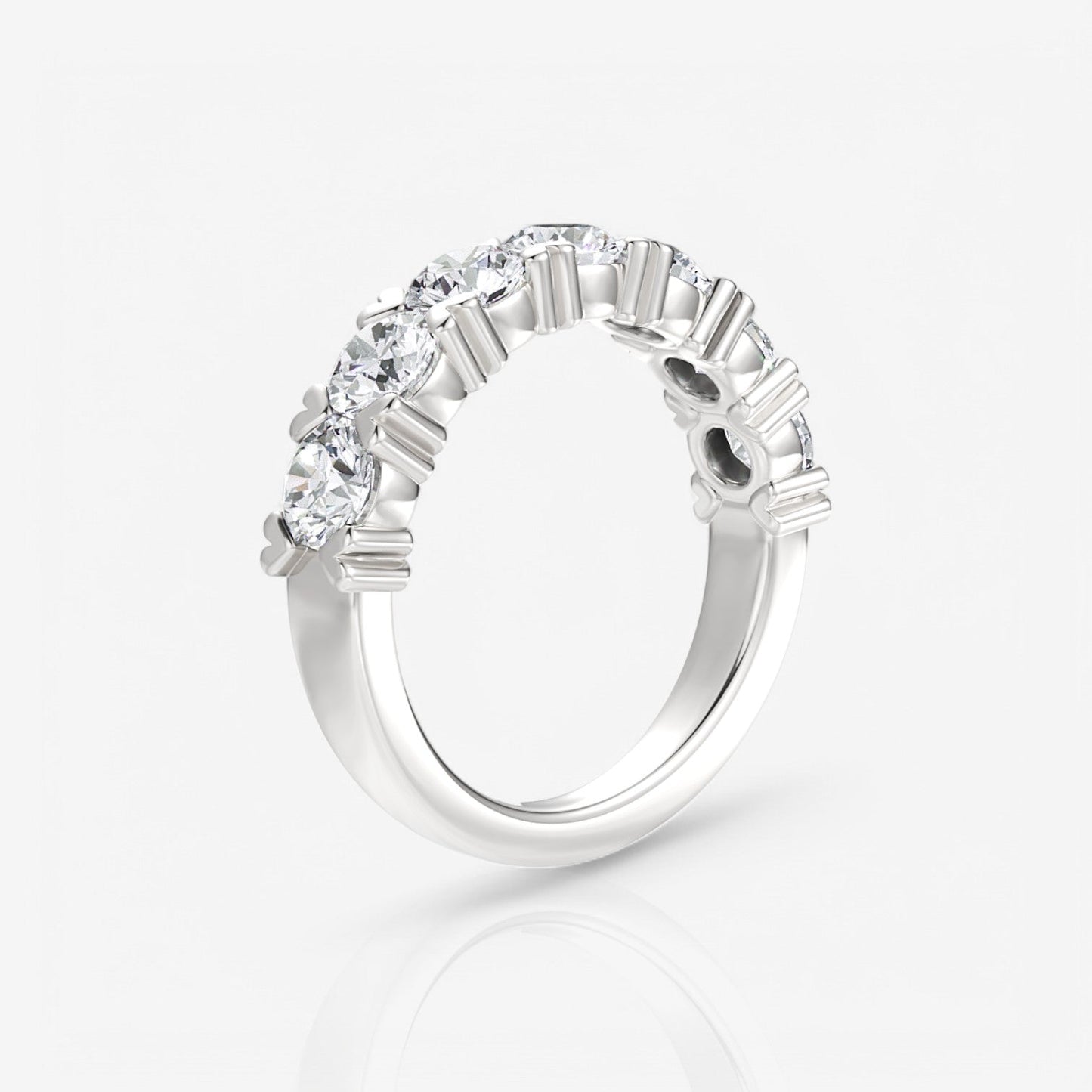 14kt white gold/18kt white gold/platinum/2.00/side
