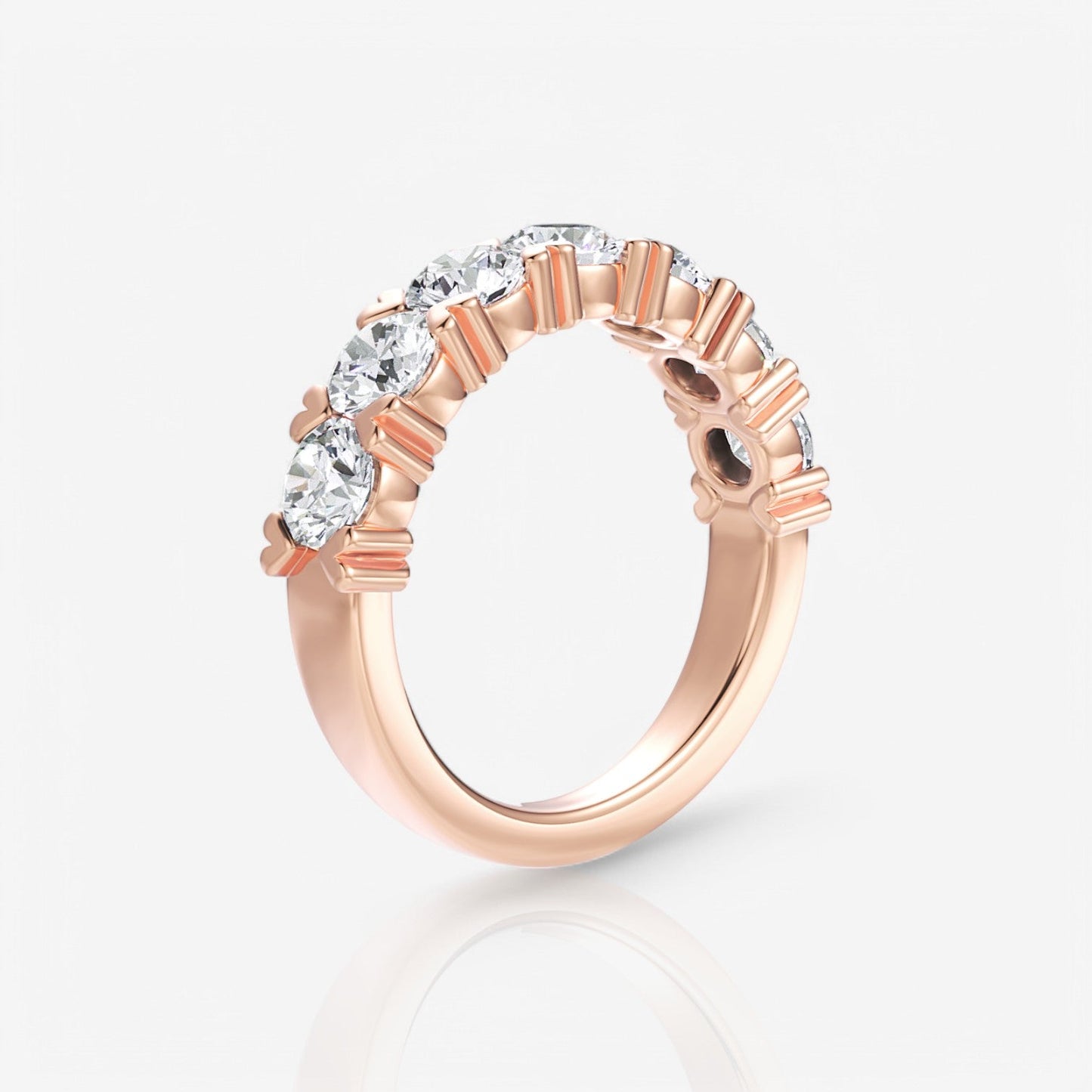 18kt rose gold/2.00/side