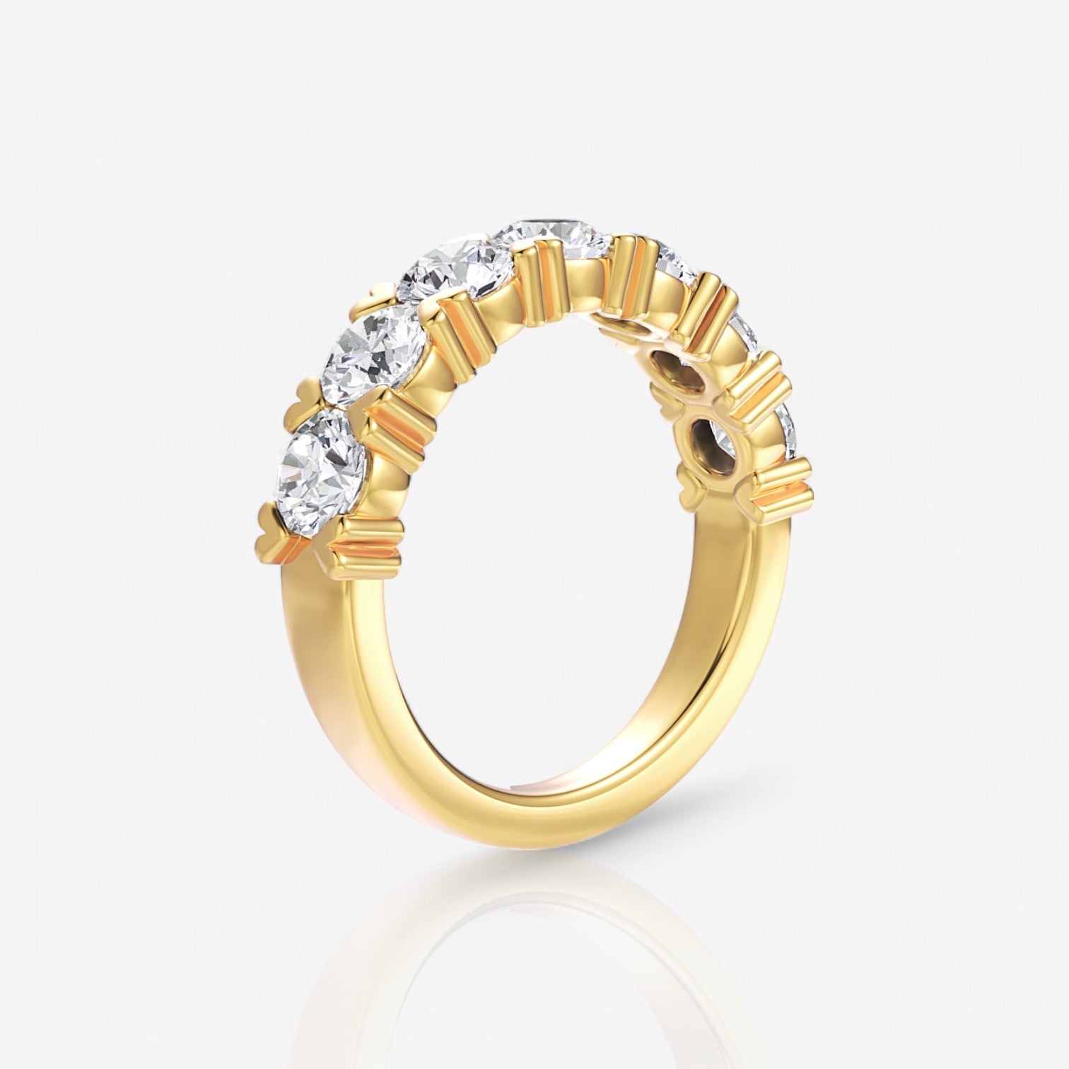 18kt yellow gold/1.50/side