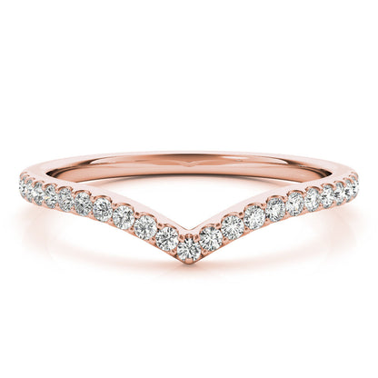 18kt rose gold/earth grown/lab grown/top
