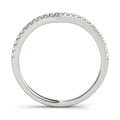 14kt white gold/18kt white gold/platinum/earth grown/lab grown/front