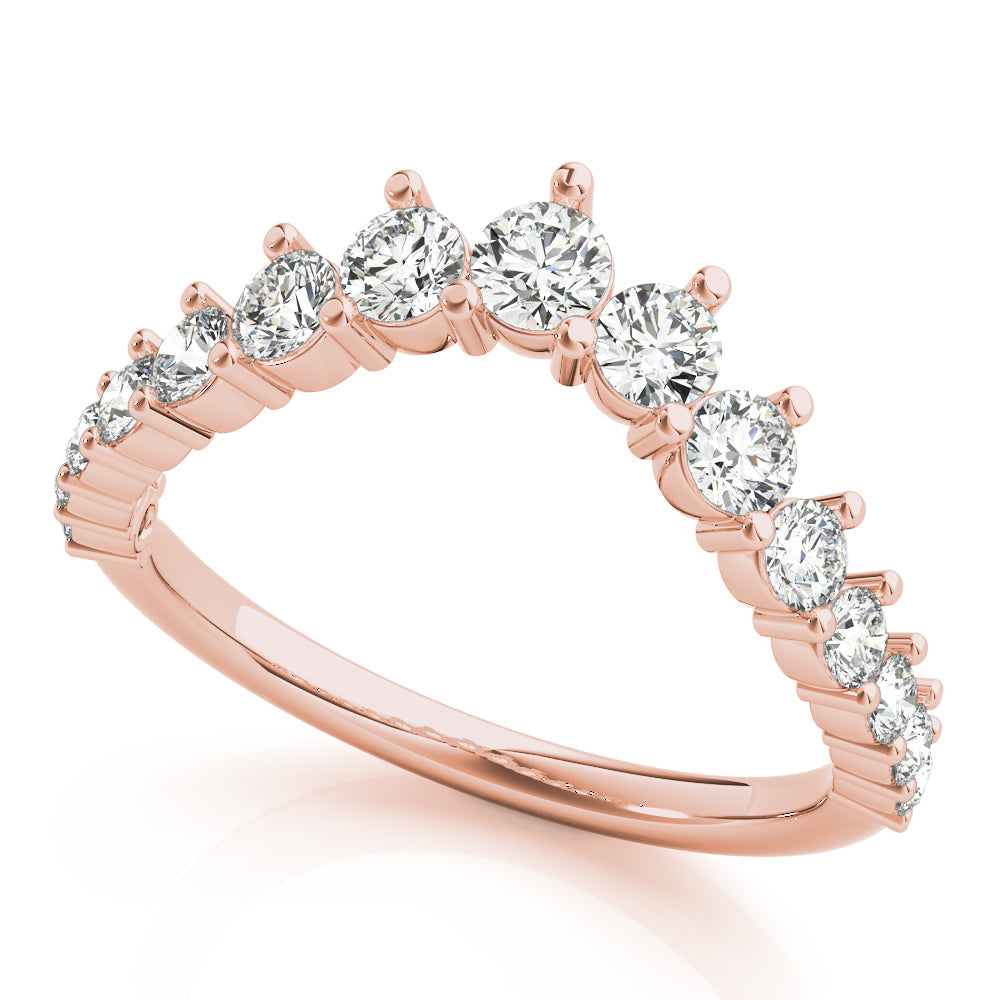 18kt rose gold/front
