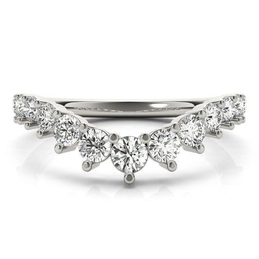 14kt white gold/18kt white gold/platinum/top