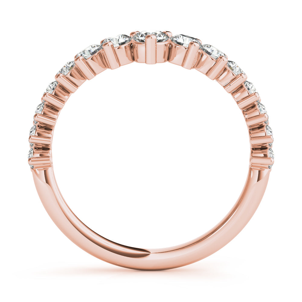 18kt rose gold/side