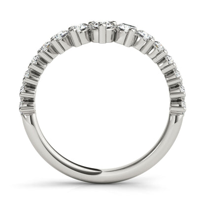 14kt white gold/18kt white gold/platinum/side