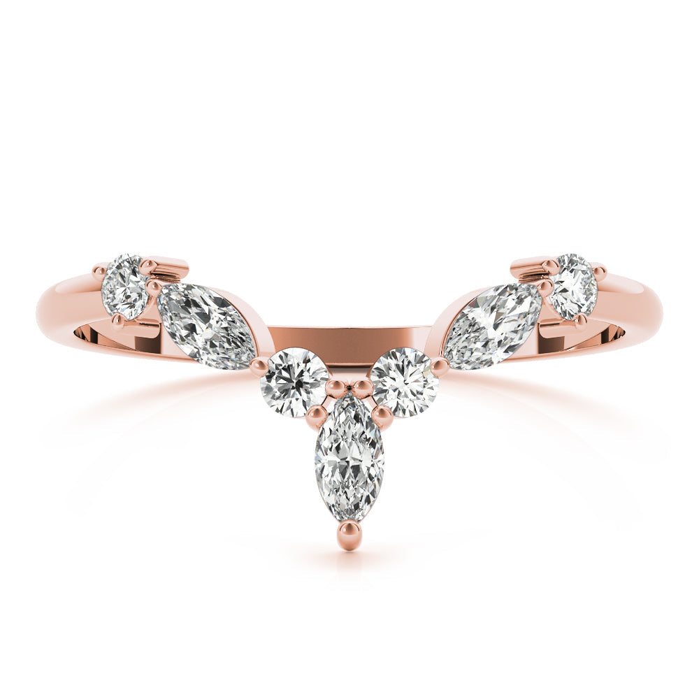 18kt rose gold/top