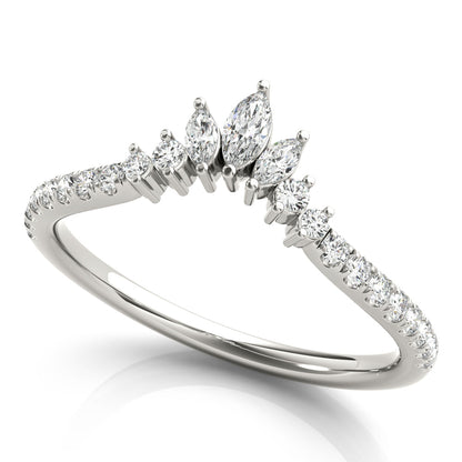 14kt white gold/18kt white gold/platinum/0.32 ctw/earth grown/lab grown/perspective