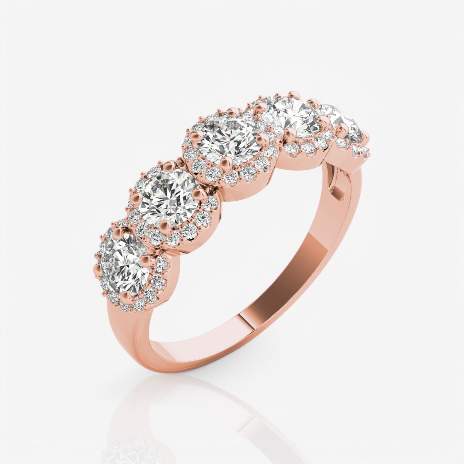 18kt rose gold/0.75/top