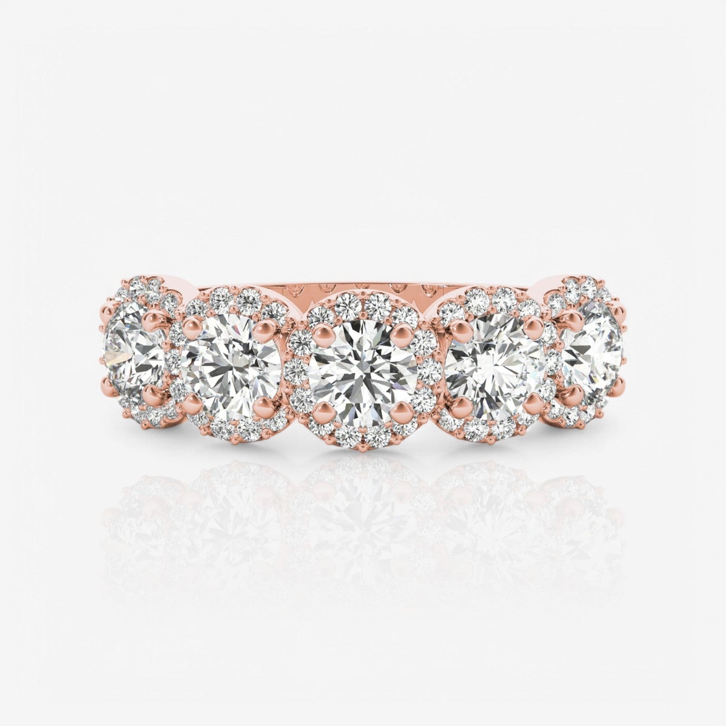 18kt rose gold/0.75/top