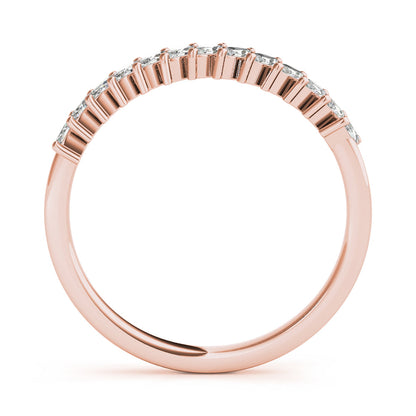 18kt rose gold/front