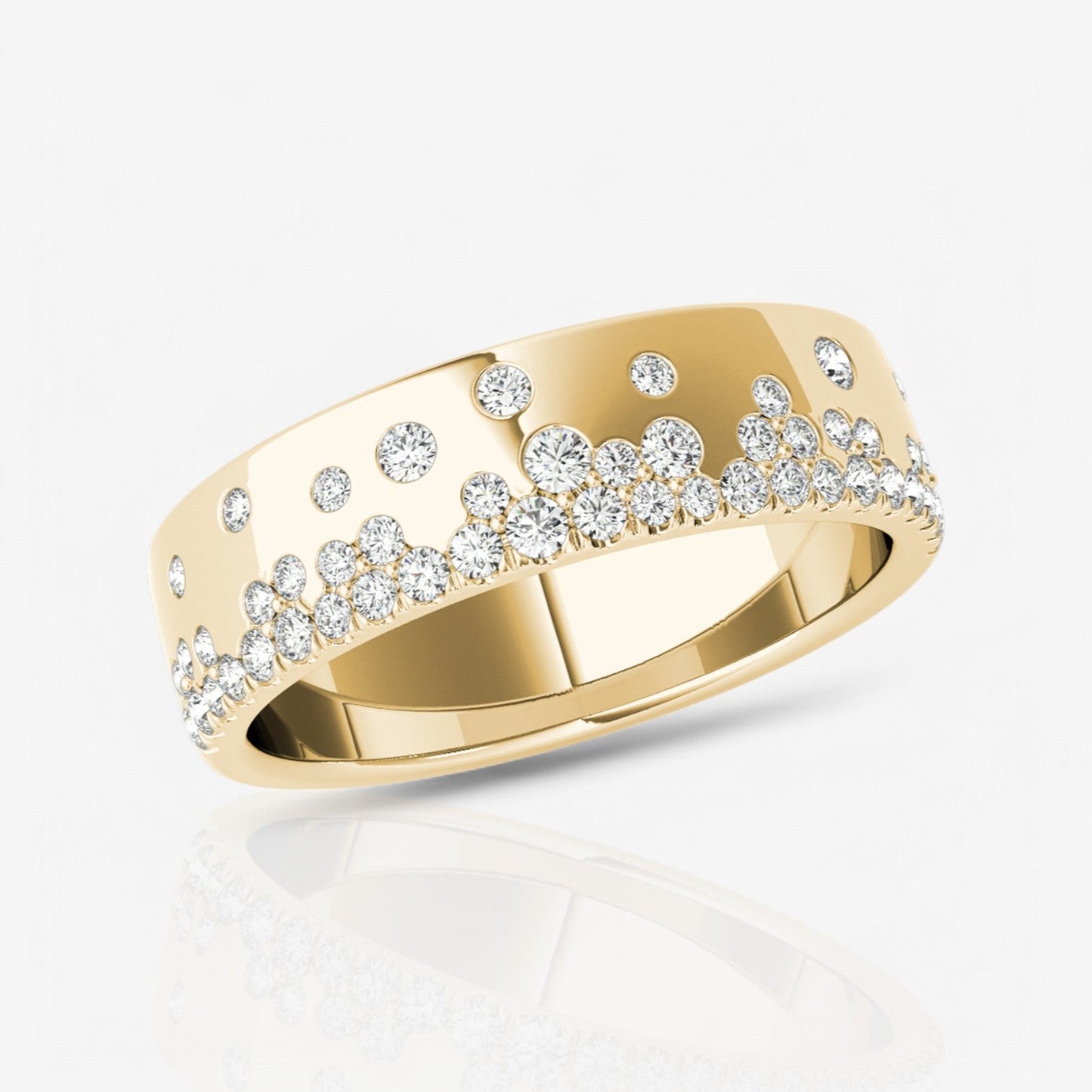 18kt yellow gold/0.33/front