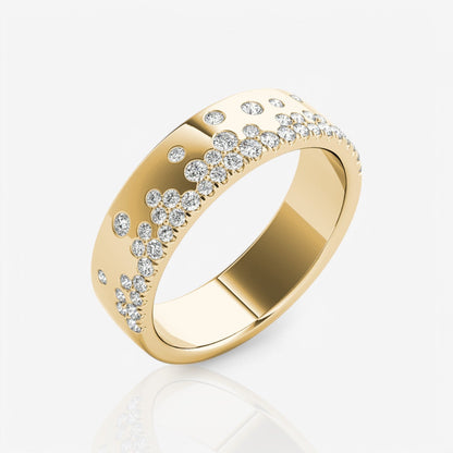 18kt yellow gold/0.33/side