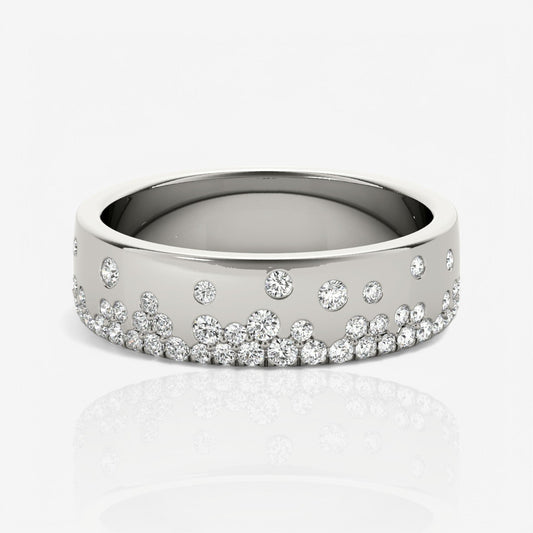 14kt white gold/18kt white gold/platinum/0.33/top