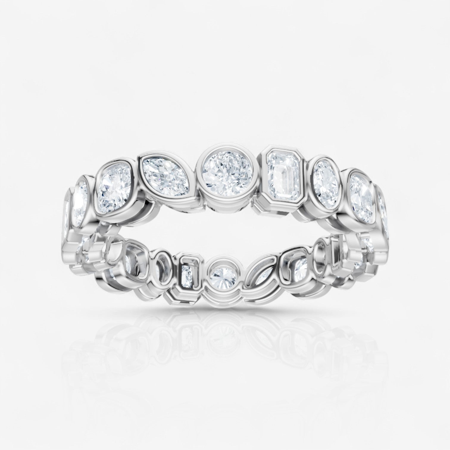 14kt white gold/18kt white gold/platinum/2.00/3/3.5/4/4.5/5/5.5/6/6.5/7/7.5/8/8.5/9/top
