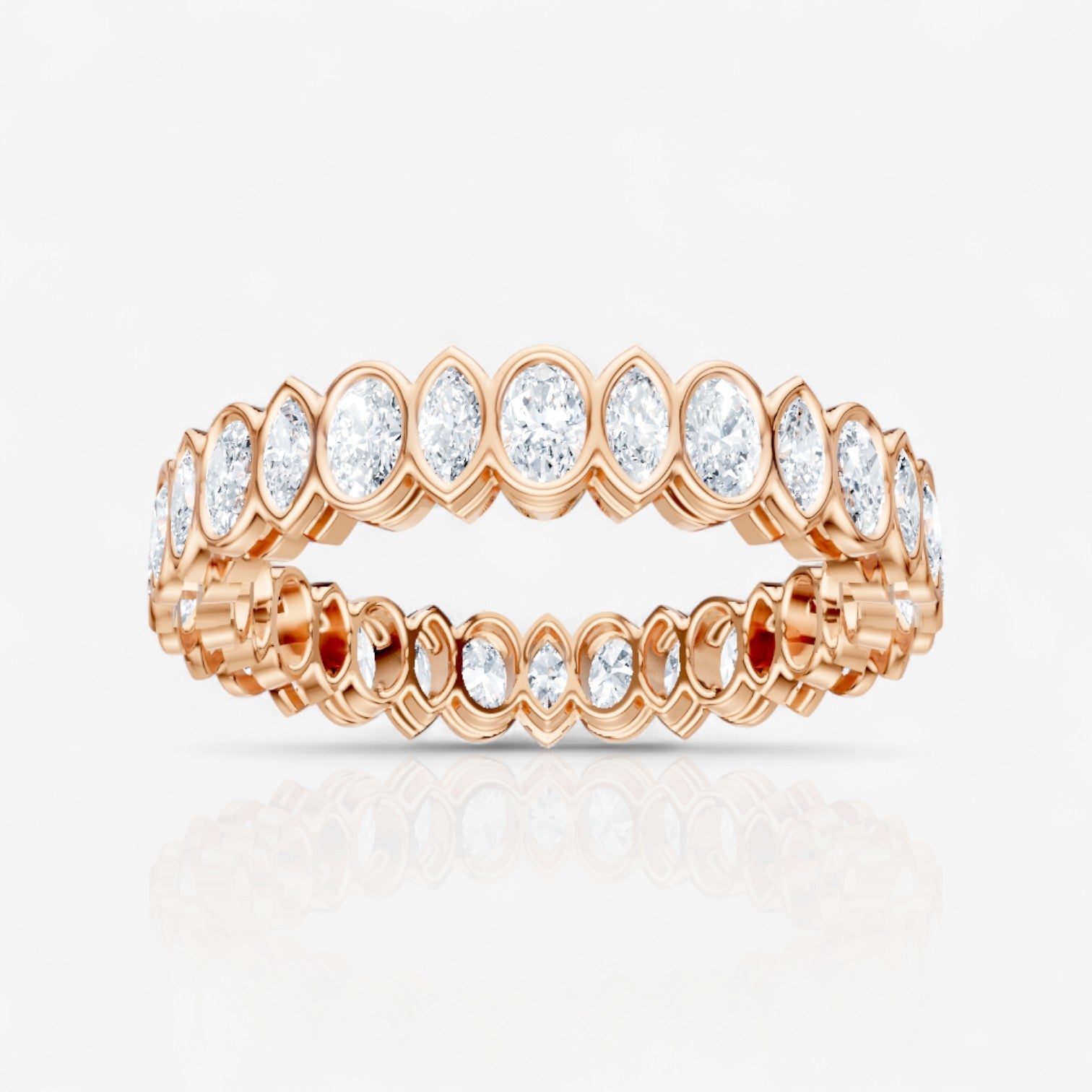 18kt rose gold/1.00/3/3.5/4/4.5/5/5.5/6/6.5/7/7.5/8/8.5/9/top