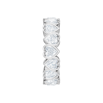 14kt white gold/18kt white gold/platinum/3.00/side