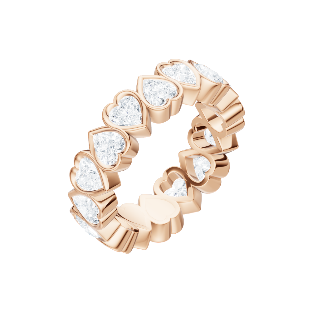 18kt rose gold/3.00/perspective