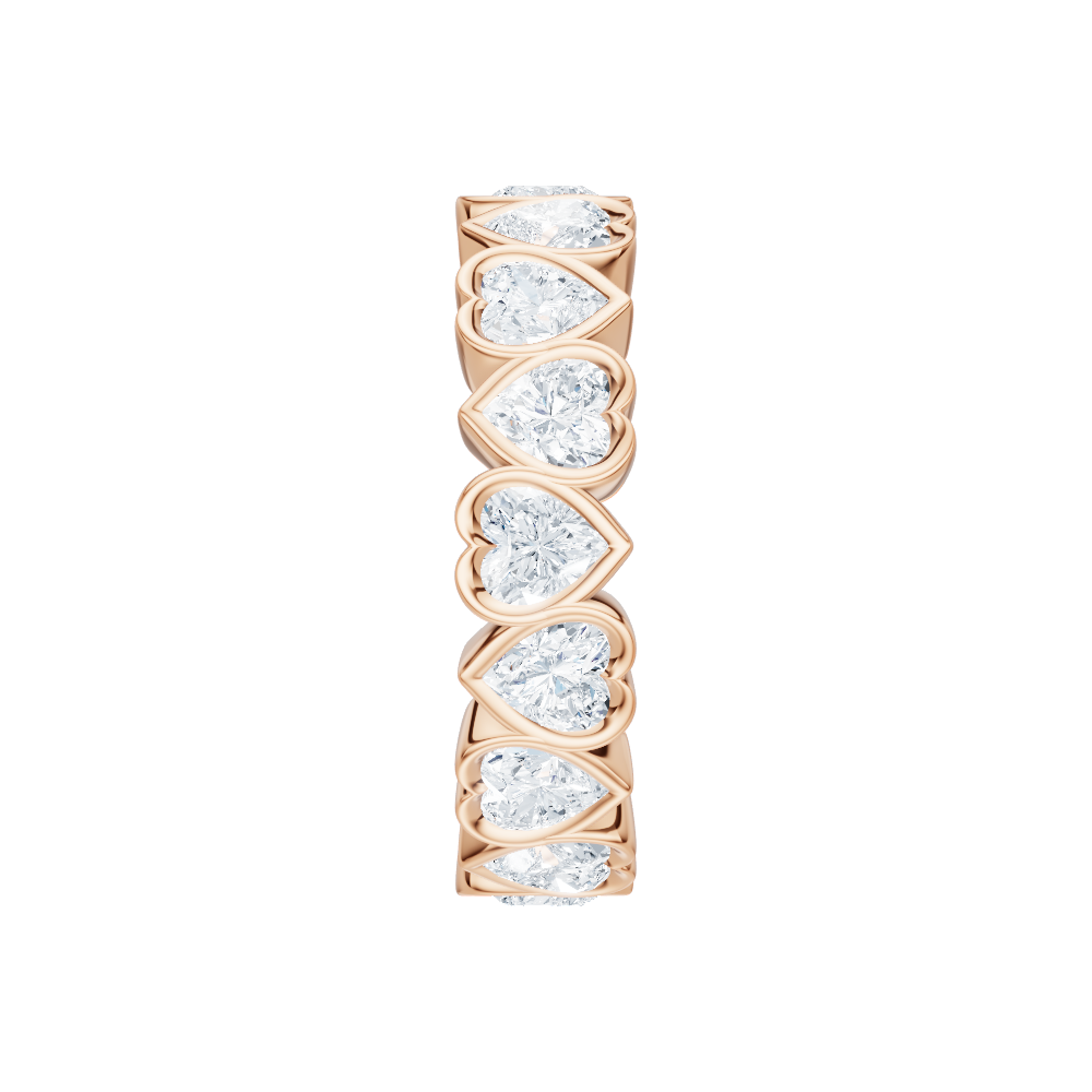 18kt rose gold/3.00/side