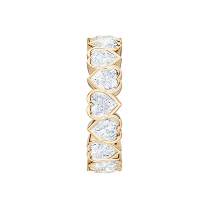 18kt yellow gold/4.00/side