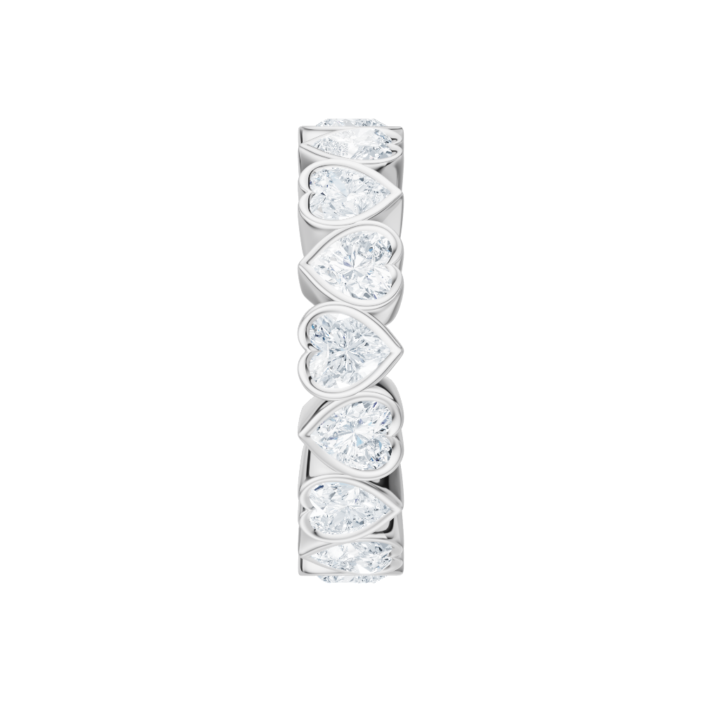 14kt white gold/18kt white gold/platinum/5.00/side