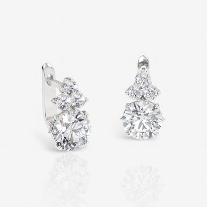 14kt white gold/18kt white gold/platinum/3.00/top