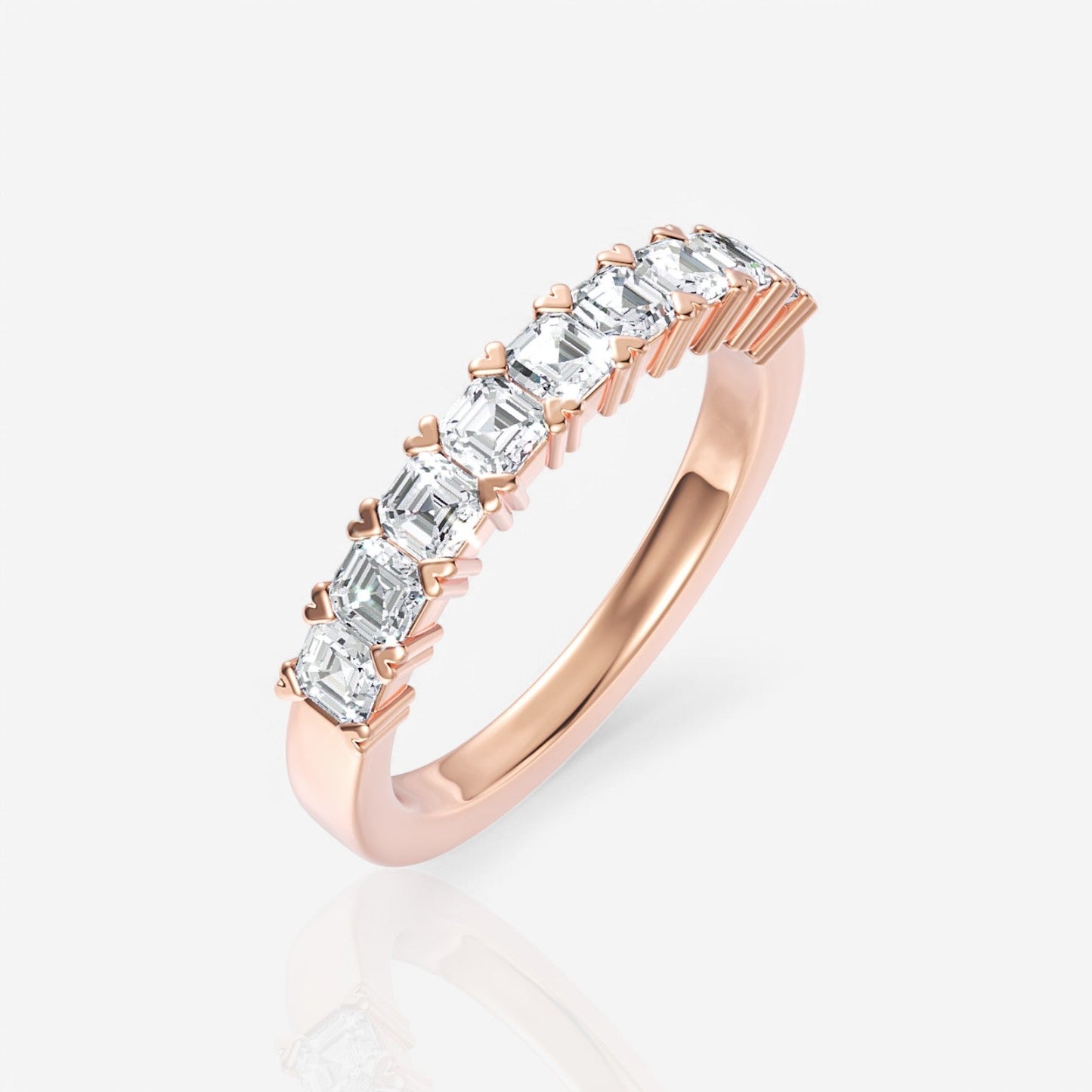 18kt rose gold/0.50/front