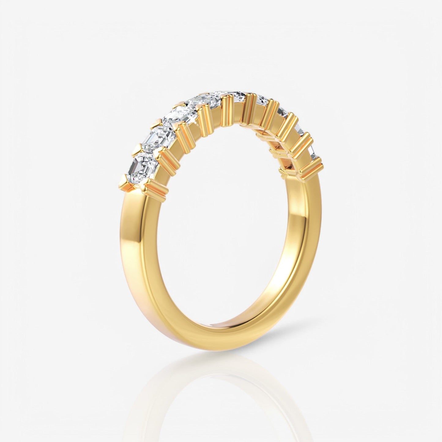 18kt yellow gold/0.50/side