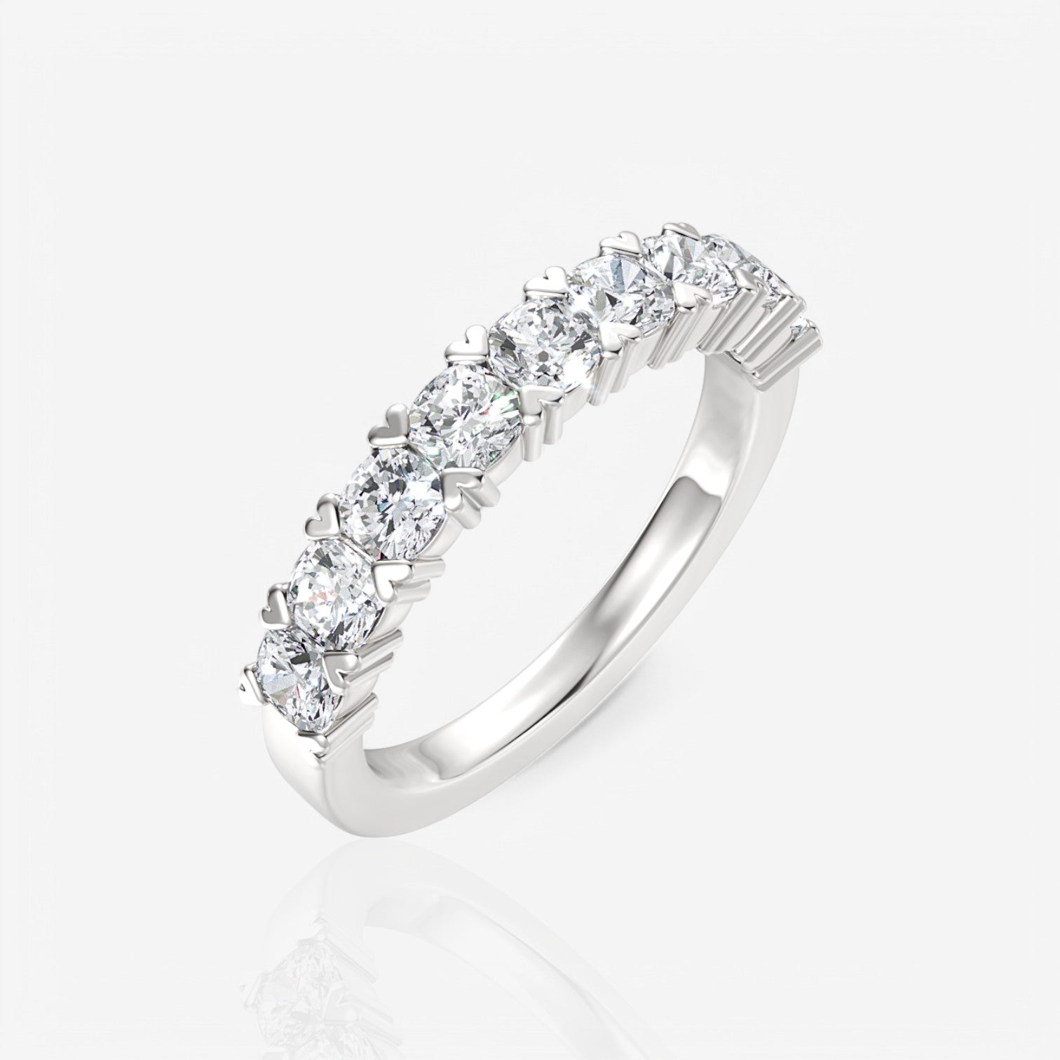 14kt white gold/18kt white gold/platinum/1.00/front